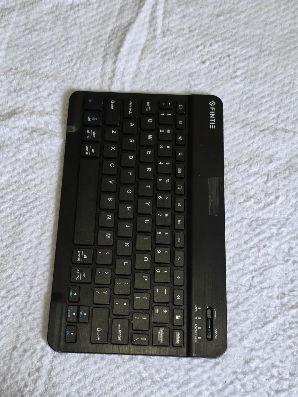FINTIE Slim Wireless Bluetooth Keyboard - Black
